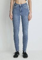 Resim Mavi Kadın Jean Pantolon M100980-82194