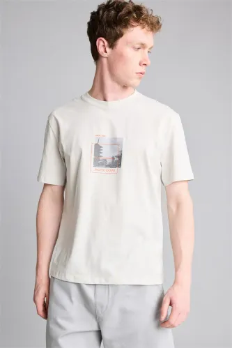Resim Defacto Erkek T-shirt G5586AX/GR368