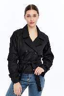 Resim Yenikoza Kadın Pardesü / Trençkot