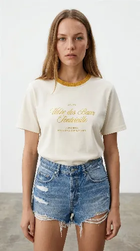 Resim QUZU Kadın T-shirt