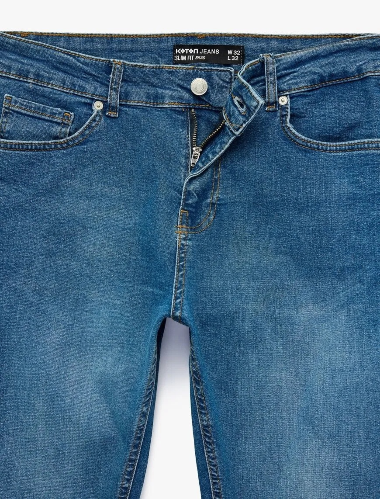 Resim Koton Erkek Jean Pantolon 6SAM40215ND