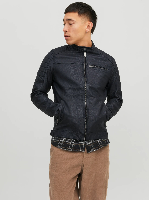 Resim Jack & Jones Jjerocky Jacket Noos Erkek Deri Mont Ve Ceket 12147218