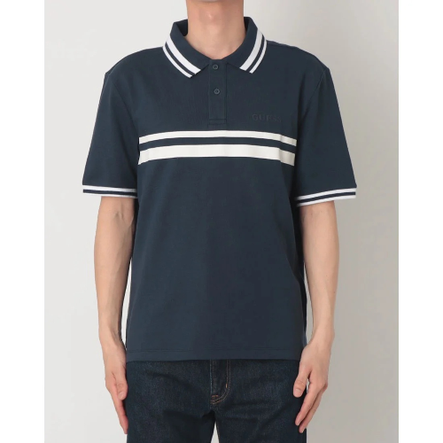 Resim Guess Athleisure  Erkek  T-shirt Z6GP04K3207-G7R1 Spıros Ss Polo