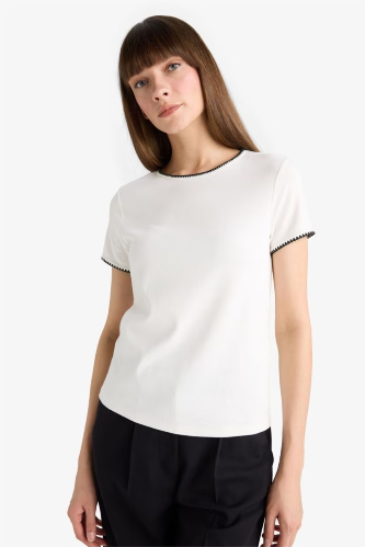 Resim Defacto Kadın T-shirt F9831AX/ER105