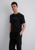 Resim Mavi Erkek T-shirt M0612647-900