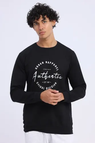 Resim Paul&More O Yaka 2 İp Erkek Sweat 1001 Anthentıc
