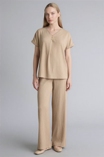 Resim Defacto Kadın Kanvas Pantolon H0423AX/BG708