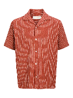 Resim Jack & Jones Jorcoba Strıpe Resort Shırt Ss Sn Erkek Gömlek 12271060