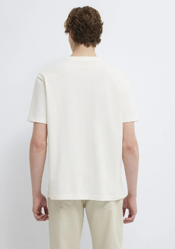 Resim Mavi Erkek T-shirt M0613348-80194