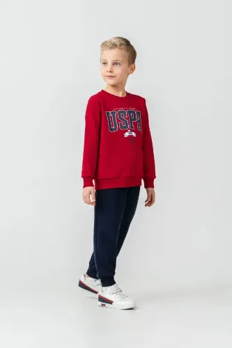 Resim U.S. Polo Assn Kids Erkek Çocuk Sweat Takım US2628-G