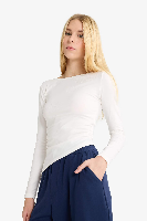 Resim Defacto Kadın T-shirt G2901AX/ER105