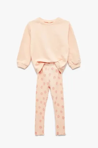 Resim Koton Kız Bebek Sweat Takım 7WMG10001AK