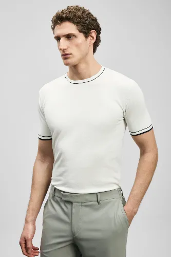 Resim Lufian Foster Erkek Triko T-shirt 111090146