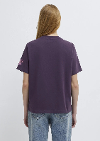 Resim Mavi Kadın T-shirt M1613729-70635