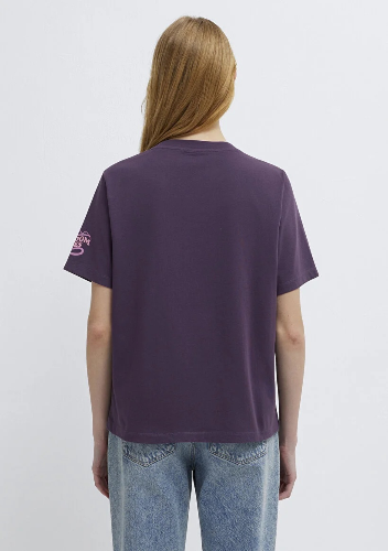 Resim Mavi Kadın T-shirt M1613729-70635