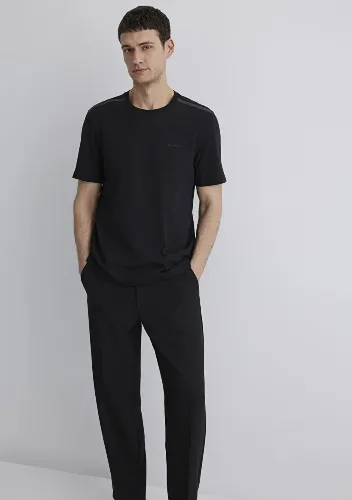 Resim Mavi Erkek T-shirt M0612689-900