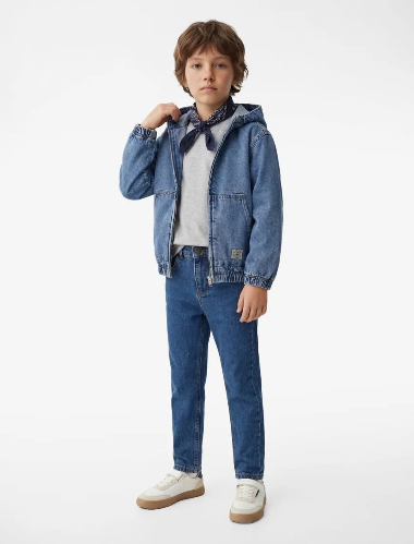 Resim Koton Erkek Çocuk Jean Pantolon 6SKB40010TD