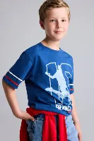 Resim Defacto Erkek Çocuk T-shirt H9748A8/BE766