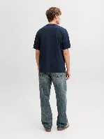 Resim Jack & Jones Jjedenver Graphıc Tee Ss O-Neck Sn Erkek T-shırt 12291213