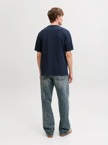 Resim Jack & Jones Jjedenver Graphıc Tee Ss O-Neck Sn Erkek T-shırt 12291213