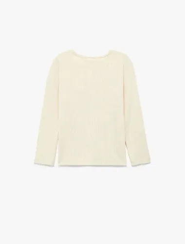 Resim Koton Kız Bebek Sweat 7WMG10024AK