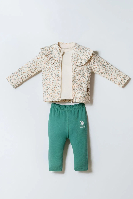 Resim U.S. Polo Assn Bebek Kız Bebek Sweat Takım Usb2981