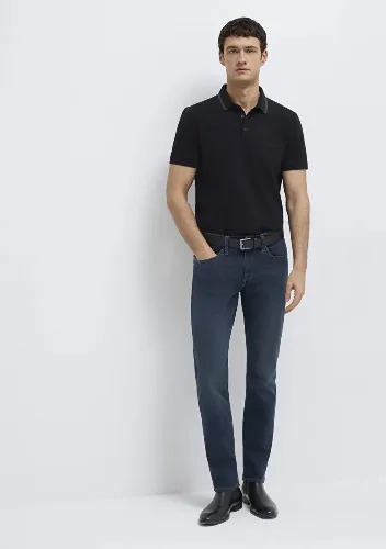 Resim Mavi Marcus Slim Straight Erkek Jean Pantolon M0035126972