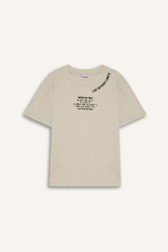 Resim Defacto Erkek Çocuk T-shirt G7469A8/ER117