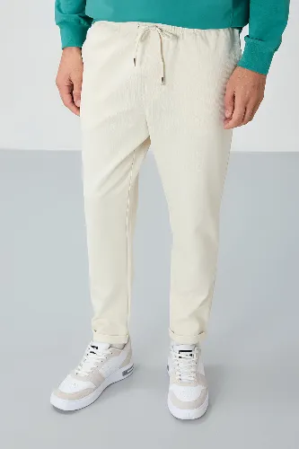 Resim T15Er-82154 Düz Paça Erkek Eşofman Alt