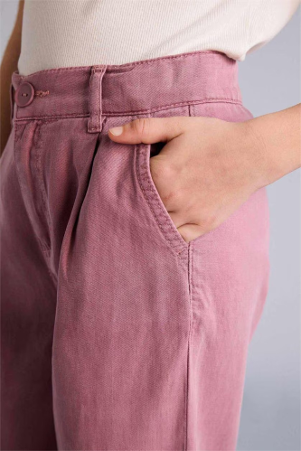 Resim Defacto Kız Çocuk Kanvas Pantolon G6368A8/PN429