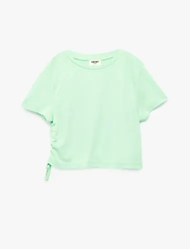 Resim Koton Kız Çocuk T-shirt 6SKG10505AK