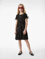 Resim Koton Kız Çocuk Elbise 6SKG80015AK