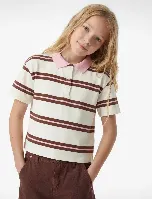 Resim Koton Kız Çocuk T-shirt 6SKG10546AK