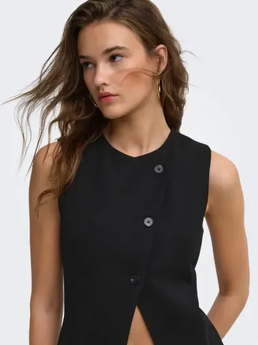 Resim Only Onleıra S/L Asym Waıstcoat Tlr Kadın Yelek 15378730