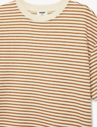 Resim Koton Erkek Çocuk T-shirt 6SKB10138TK