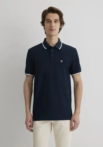 Resim Mavi Polo Erkek T-Shirt M066039-30651