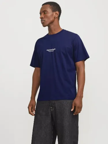 Resim Jack & Jones Jorvesterbro Tee Ss Crew Neck Noos Erkek T-Shirt 12240121