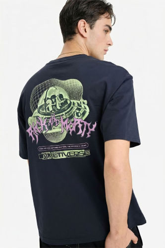 Resim Defacto Erkek T-shirt F8185AX/NV82