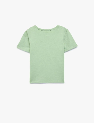 Resim Koton Erkek Bebek T-shirt 6SMB10087TK