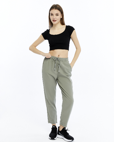 Resim Yenikoza Kadın Kanvas Pantolon