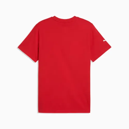 Resim Puma Ferrari Colored Shield Tee Erkek T-Shirt 637003-02