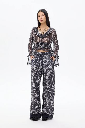 Resim QUZU Kadın Kanvas Pantolon