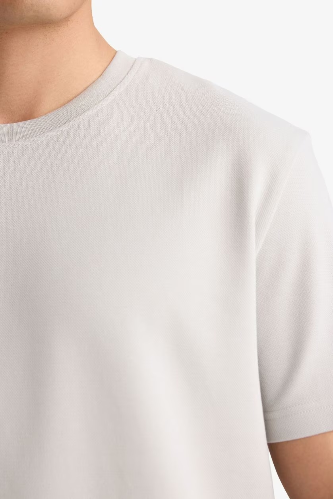 Resim Defacto Erkek T-shirt F9675AX/GR368