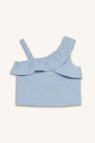 Resim Defacto Kız Çocuk T-shirt H7255A8/BE196