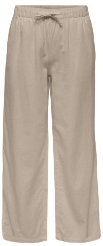 Resim Only Onlgoa Mw Lın Bl Pull-Up Culotte Cc Pnt Kadın Kanvas Pantolon 15371419