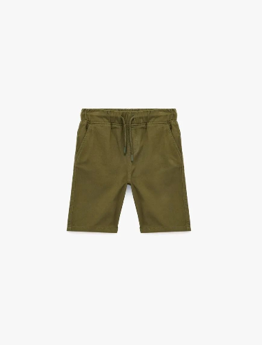 Resim Koton Erkek Çocuk Kot&Kanvas Şort 6SKB40028TW