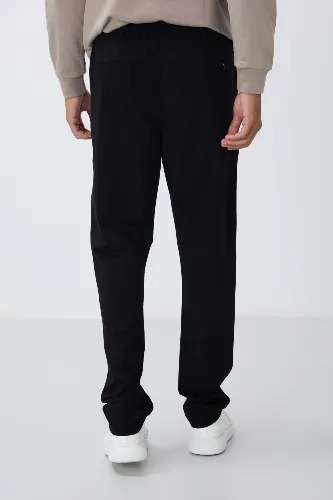 Resim T06Er-84682 Düz Paça Erkek Eşofman Alt