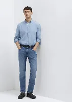 Resim Mavi Marcus Erkek Jean Pantolon M0035191281