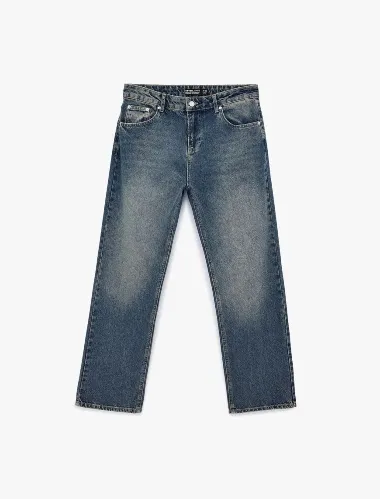 Resim 7WAM40063ND Erkek Jean Pantolon