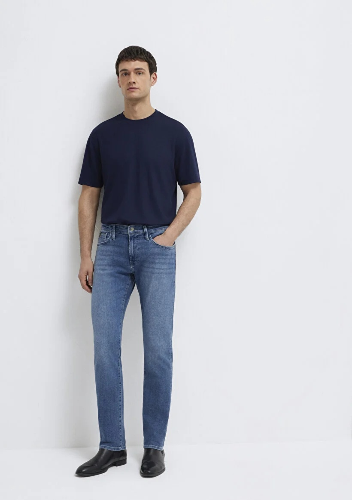 Resim Mavi Jake Erkek Jean Pantolon M00422A1745